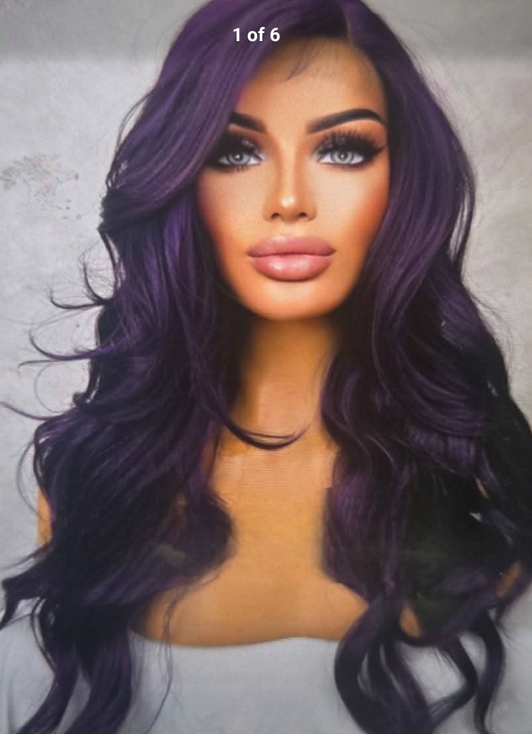 BLENDED - Purple 26-28' Blended human hair