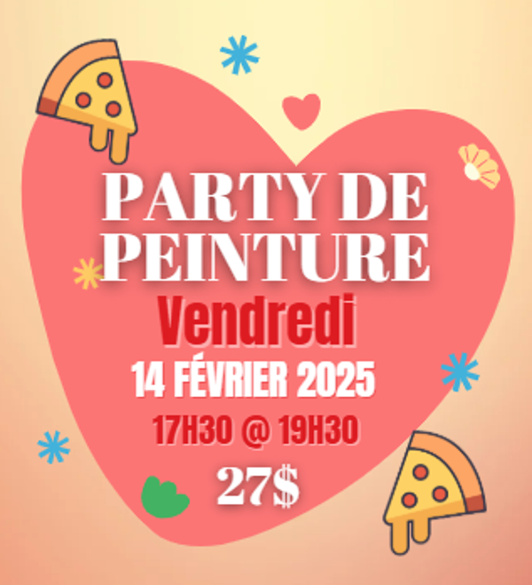 Party de Peinture 14 Février 2025