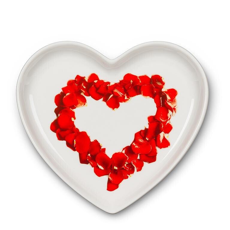 Plat Coeur en Pétale