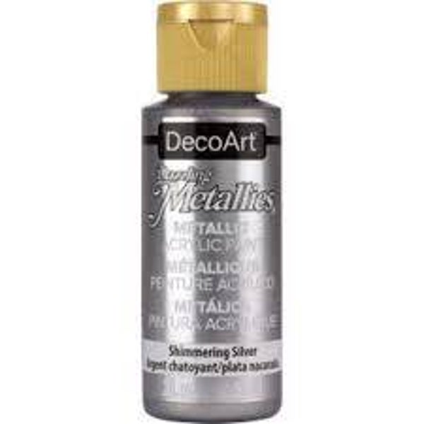 Peinture Acrylique Argent Chatoyant
