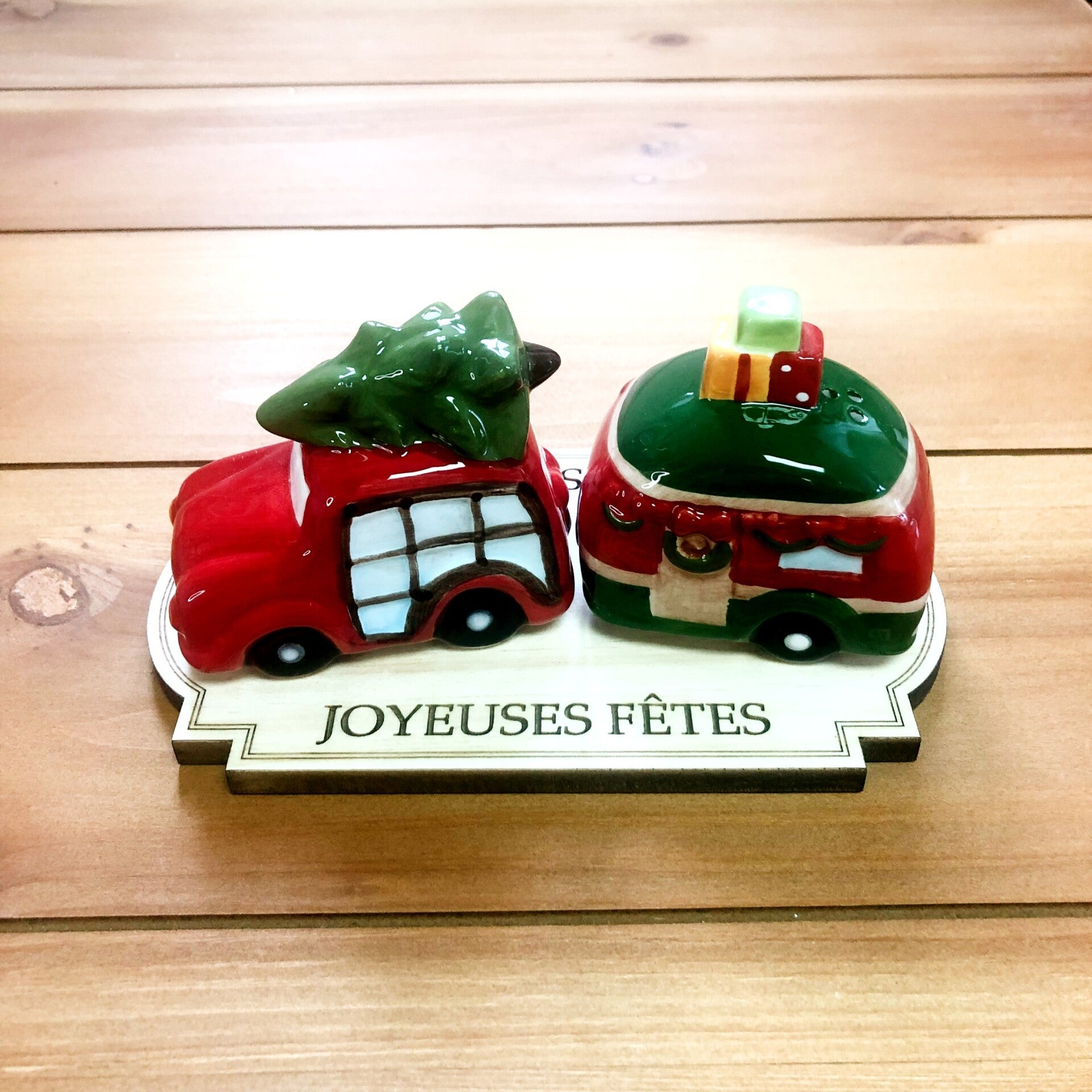 Salière Poivrière Auto Roulotte des Fêtes