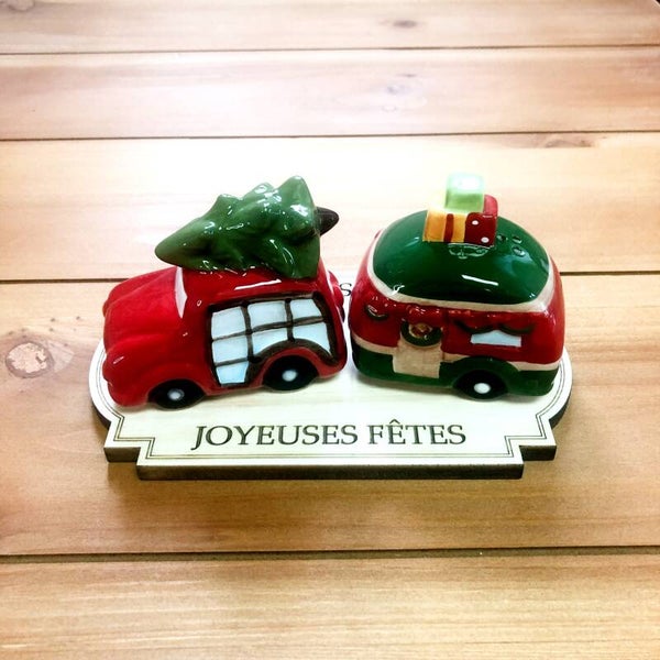 Salière Poivrière Auto Roulotte des Fêtes