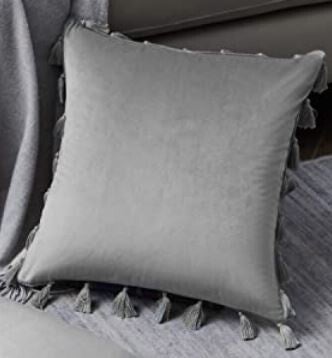 Coussin Pampas Gris