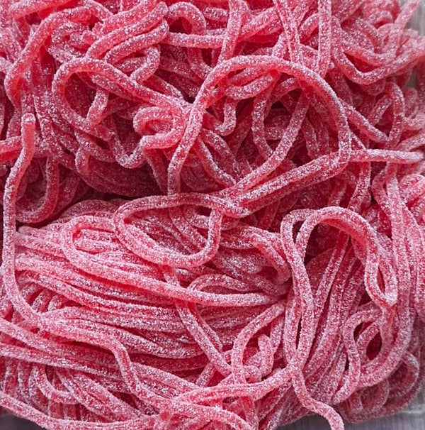 Lacets fraise sucré 100gr