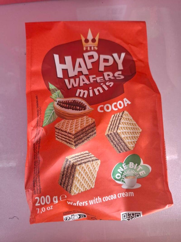 Happy wafers  mini cacao