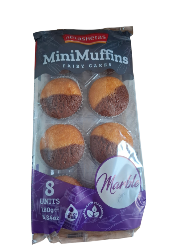 Mini muffin marbre