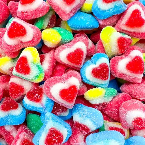 Cœur 3D sucré 100gr ref 10