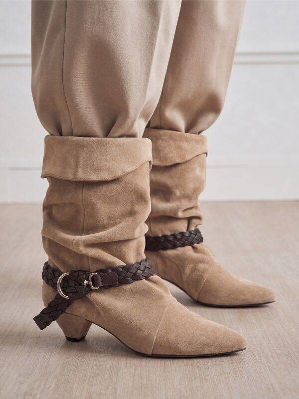 NUBIKK sally lynn oak suede