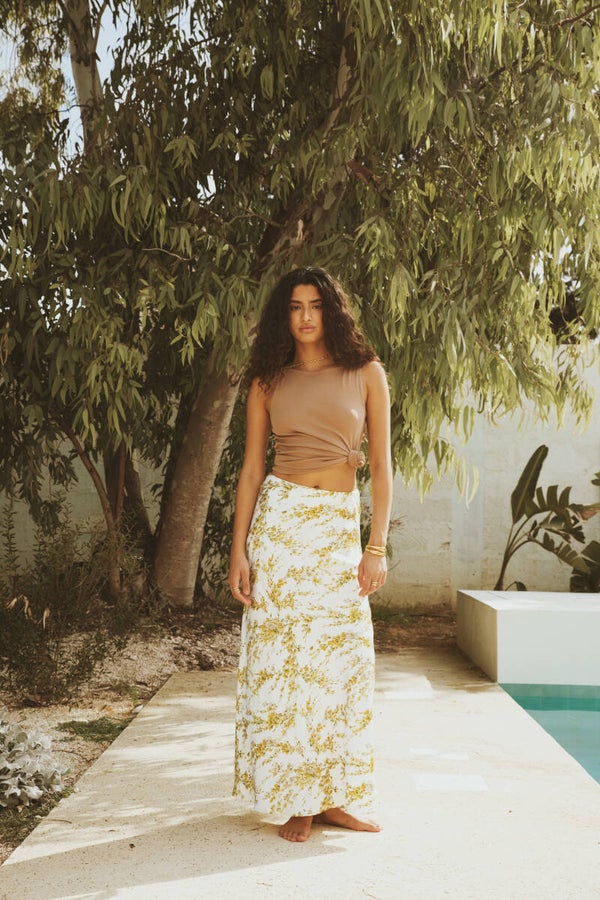 CAMILLA PIHL mimosa skirt yellow