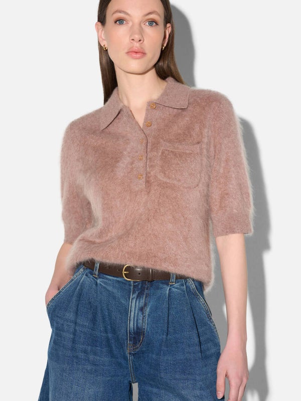 JANICE rebel polo taupe