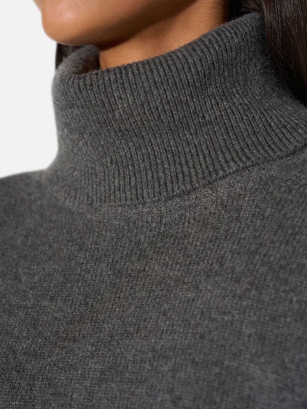 JANICE bennet turtleneck grey