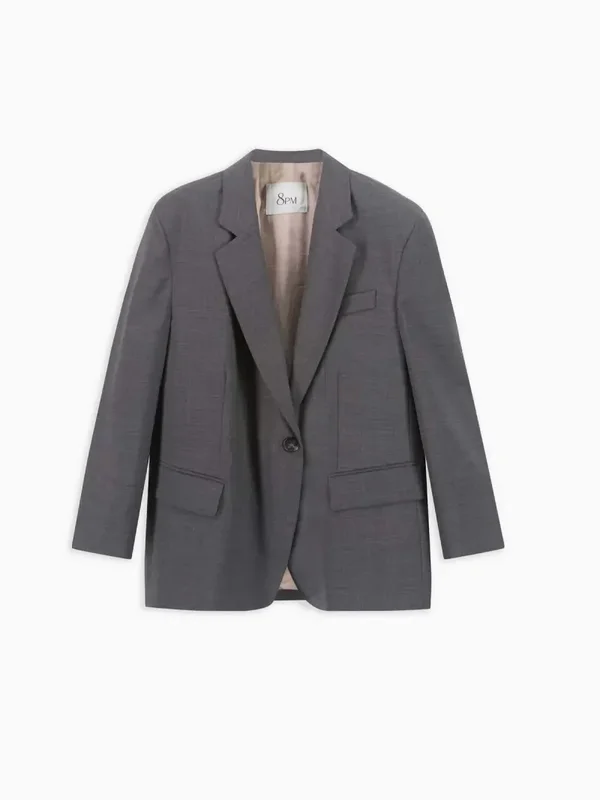 8PM panarea blazer grey