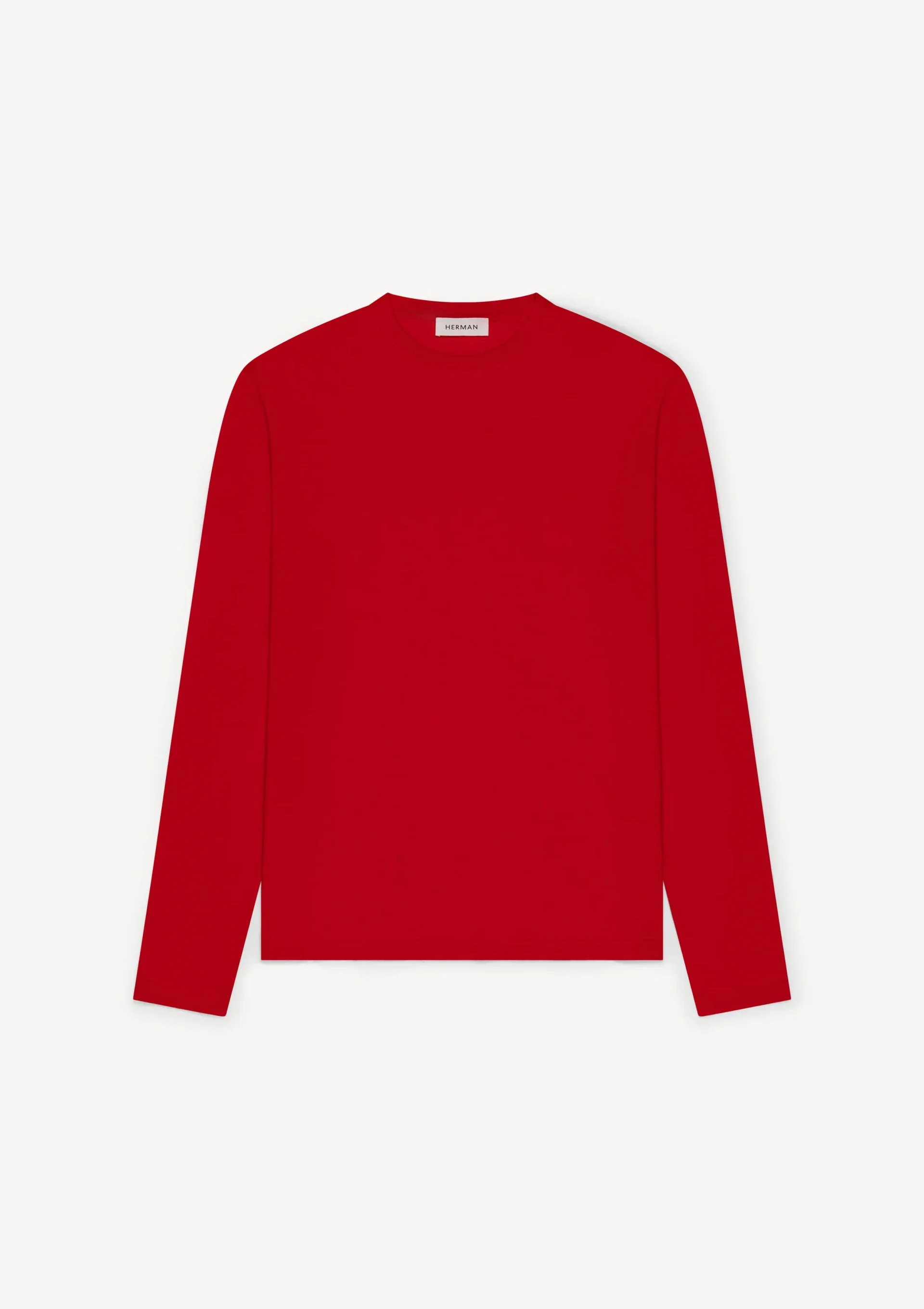 HERMAN relaxed fit knit red