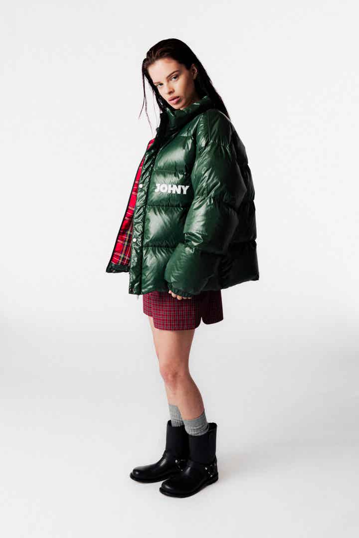 JOHNY parker puffer green