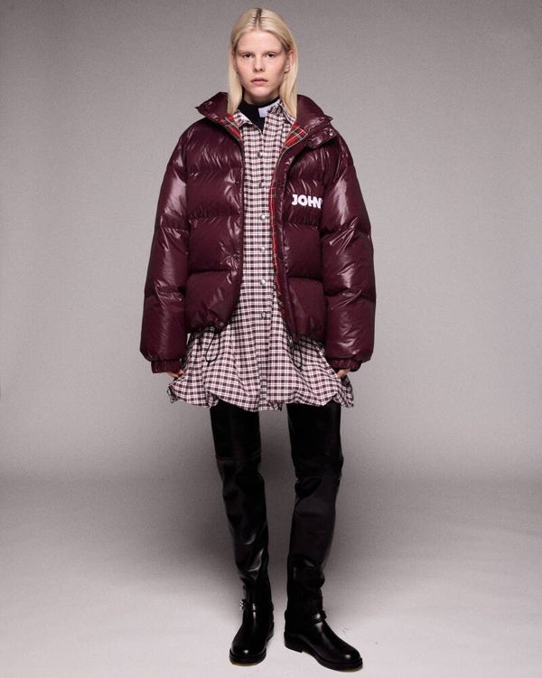 JOHNY parker puffer bordeaux