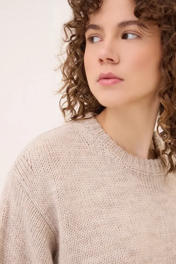 OTTOD'AME ecru knit