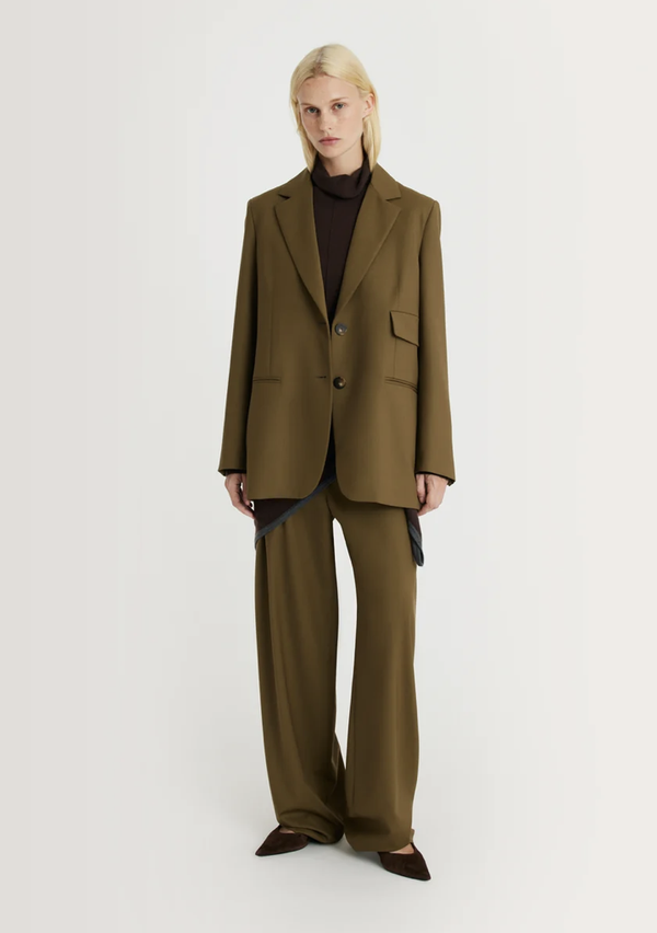 MARGAUX LONNBERG nikita blazer kaki