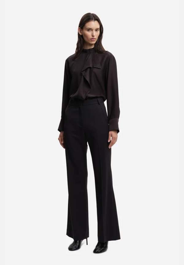 MARGAUX LONNBERG milo black trousers