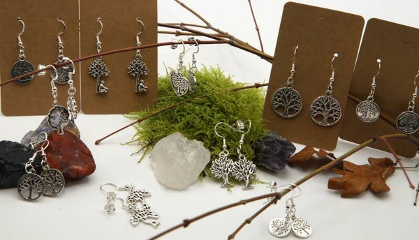 Earrings, Assorted Tree of Life