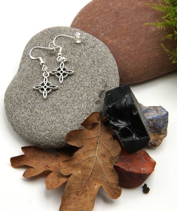 Earrings, Witch's Knot