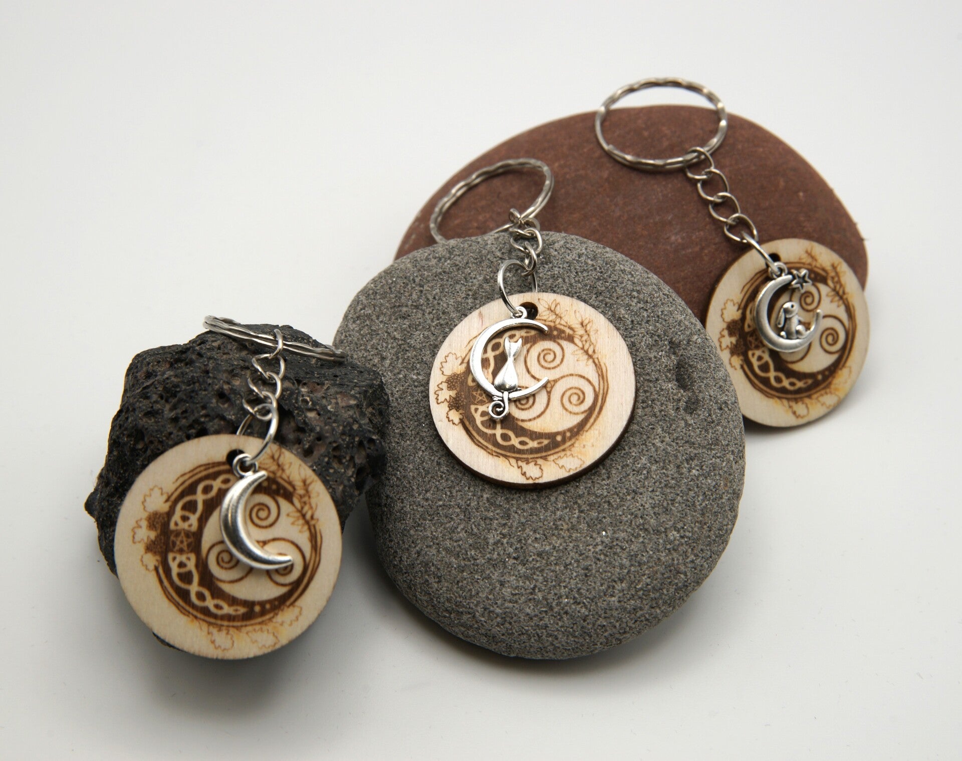 Basic Keyring, Mixed Moon