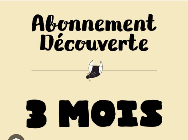 Abonnement découverte seconde main (1 maillot seconde main, 1 vintage et 1 floqué) Mensuel pendant 3 mois