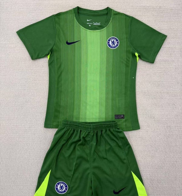 25/26 Chelsea Adults And Kids goalkeeper kit