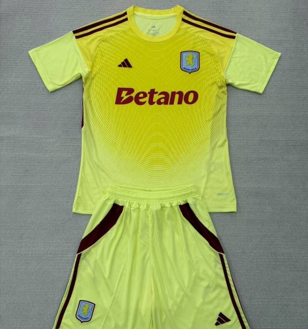 25/26 Aston Villa Goalkeeper Adult Kit