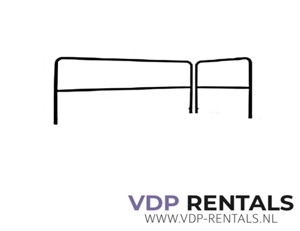 Podiumelement Nivtec 2x1 Leuning
