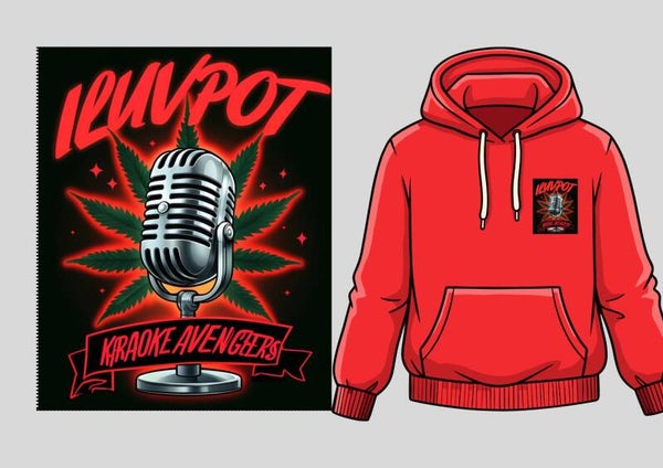 Iluvpot Karaoke Hoodie