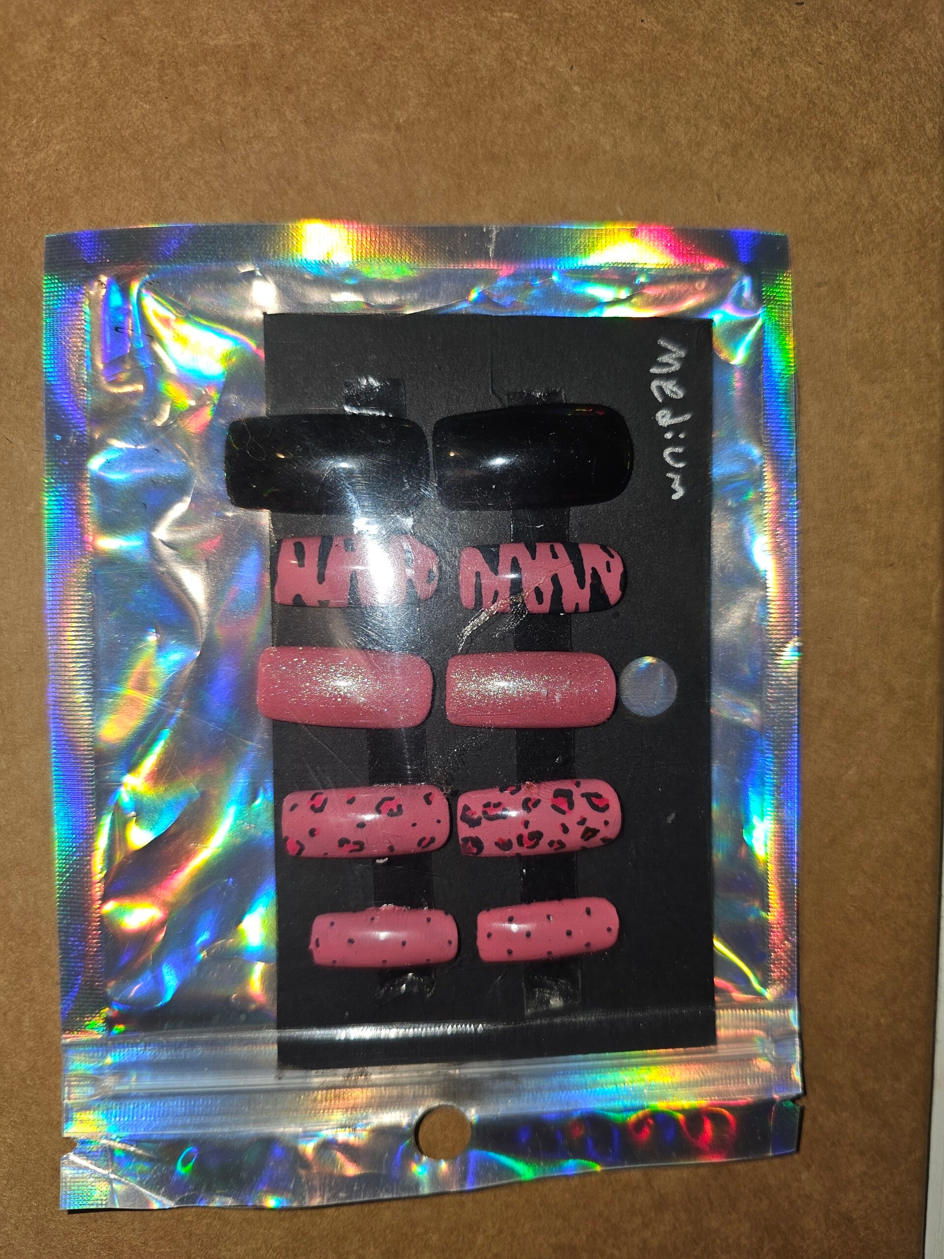 Pink-n-Black Zebra Cheetah