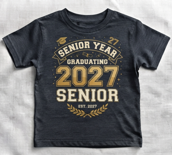 Senior Year 2027 Graduate T-Shirt