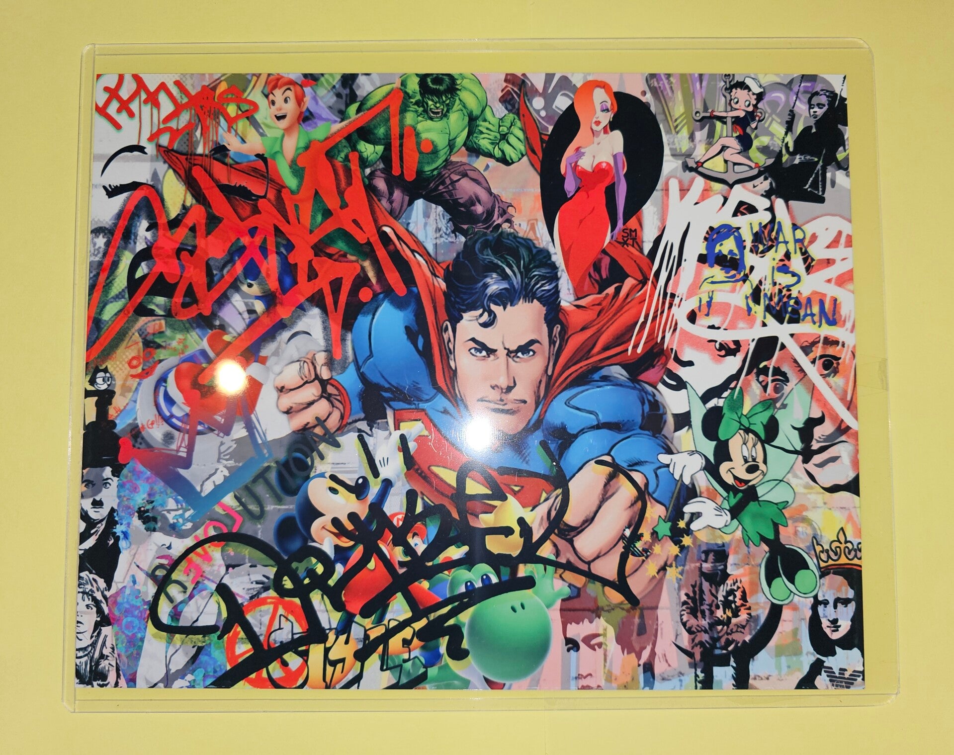 🦸‍♂️ Comic Book Superman Metal Sign