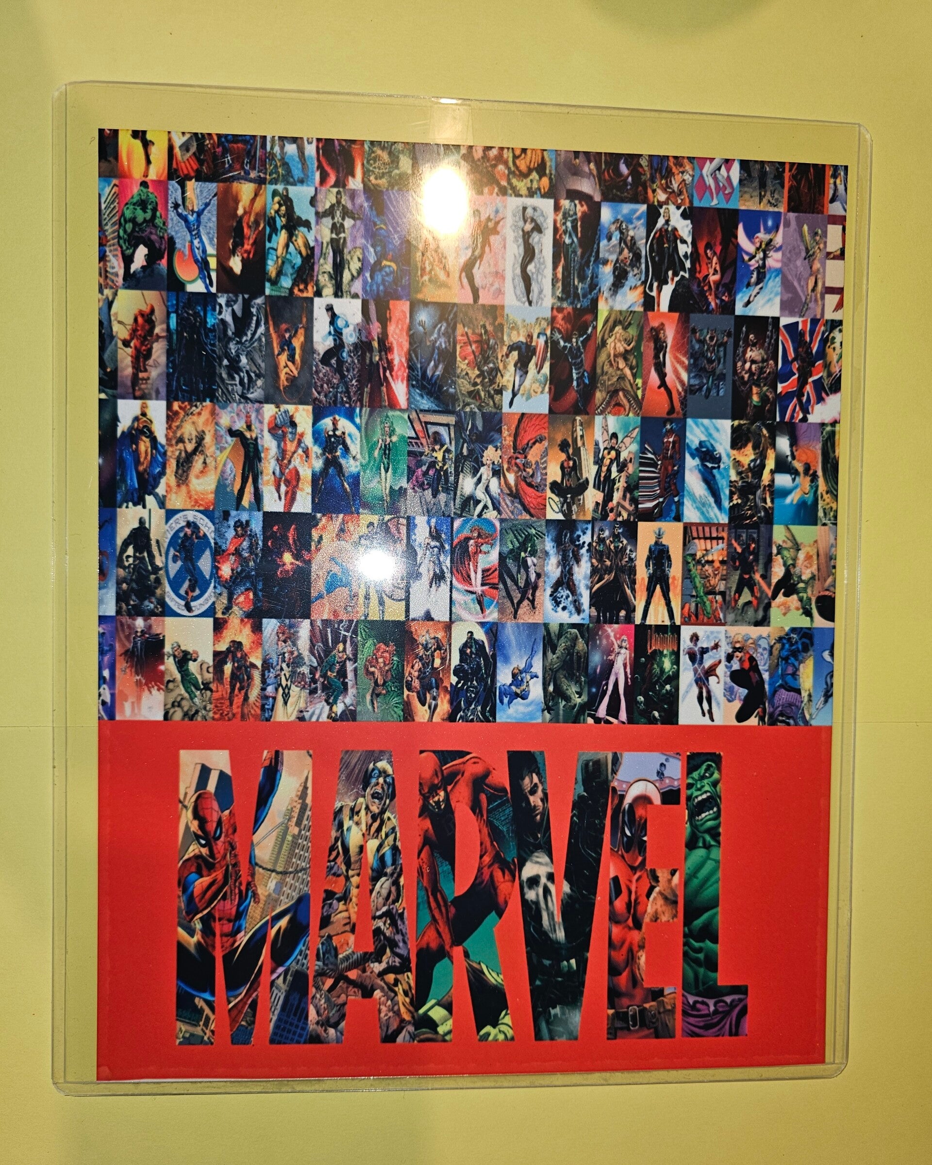 💥 Marvel Comic Mix Metal Sign