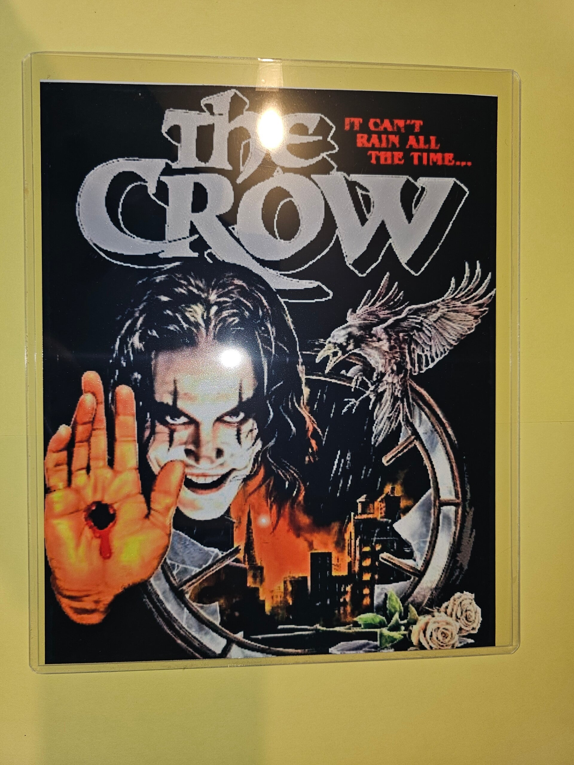 🖤 The Crow (The Movie) Metal Sign