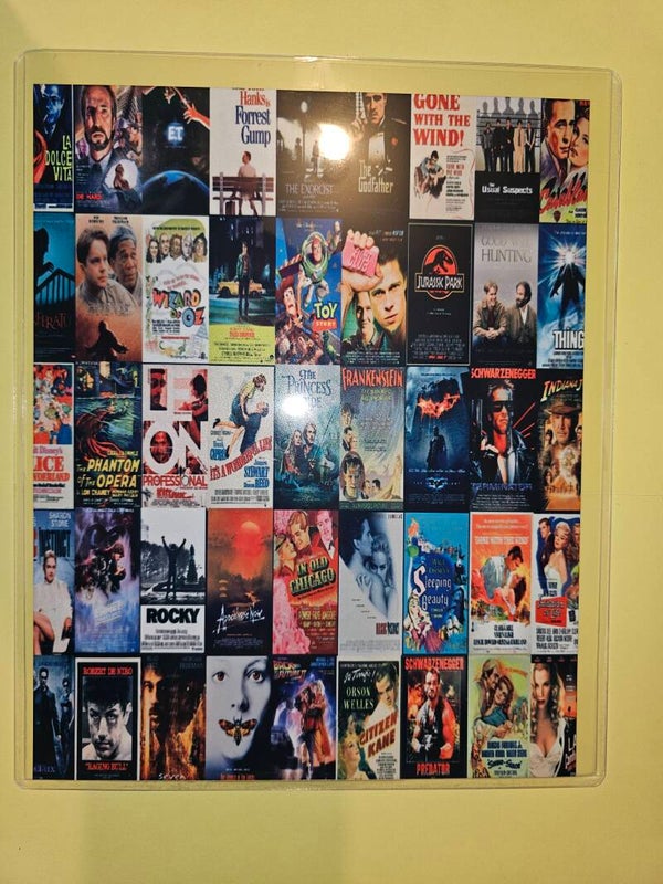 🎬 Movie Poster Collection Metal Sign