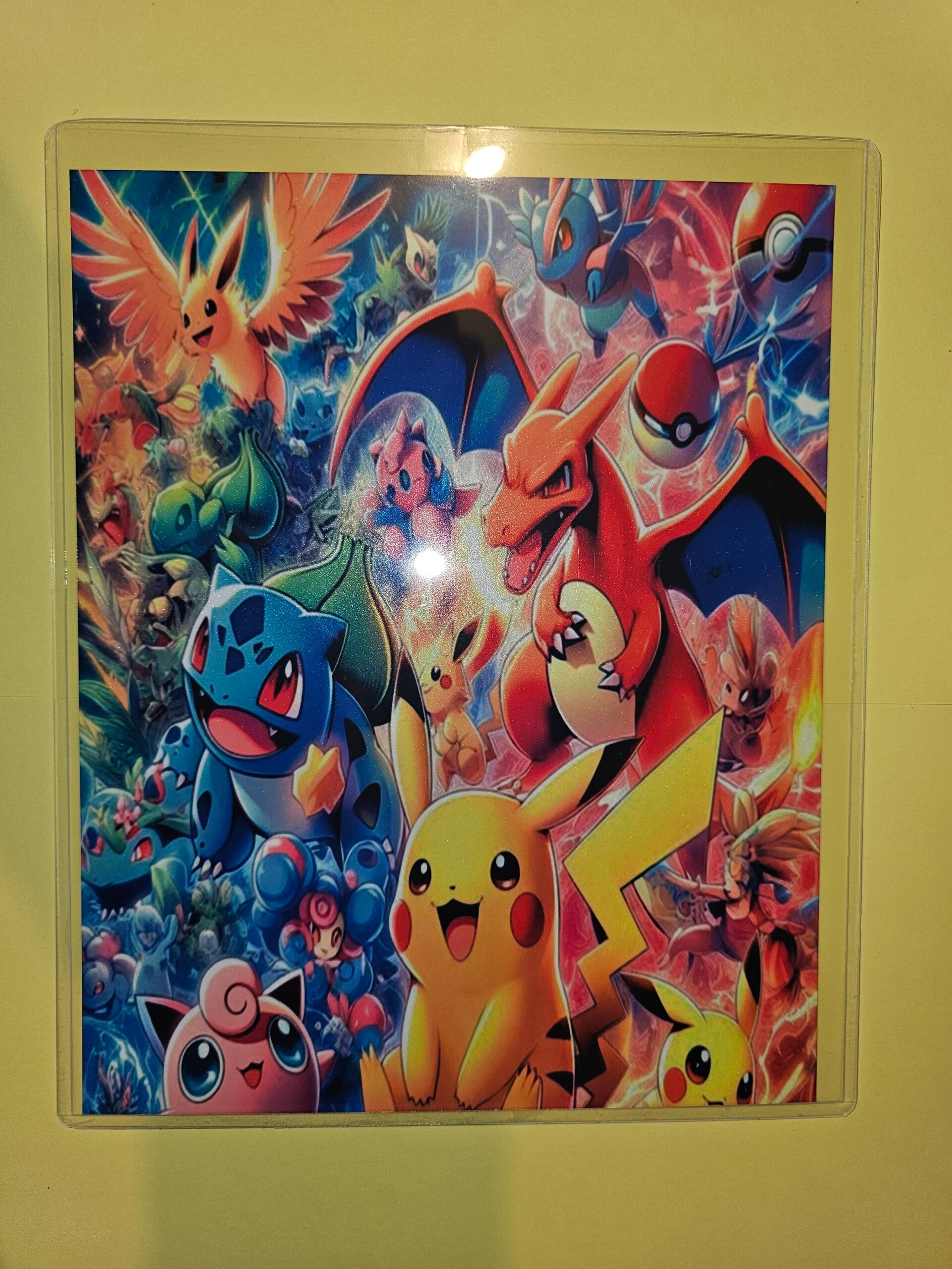 ⚡ Pokémon Poster Metal Sign