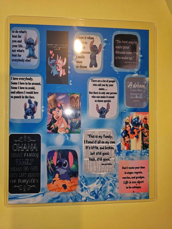 🌺 Lilo & Stitch Metal Sign