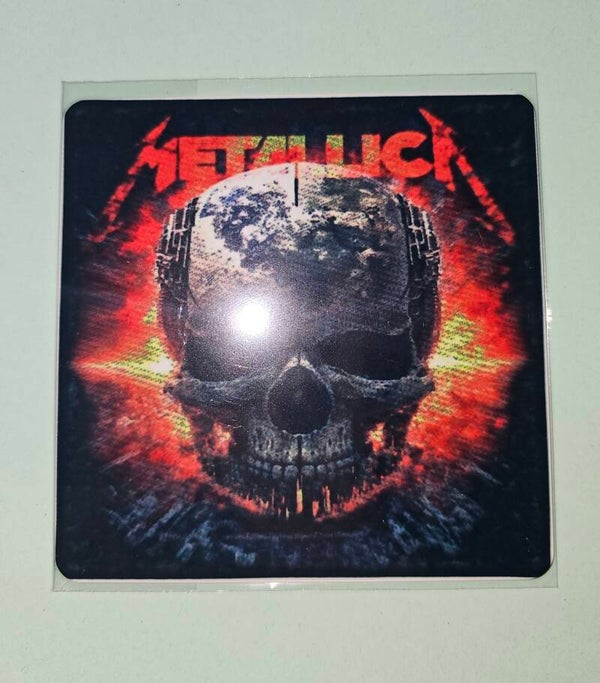 💀 Metallica Skull Head Magnet