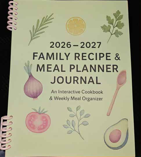 --- **🍴 2026–2027 Family Recipe & Meal Planner Journal 📔**