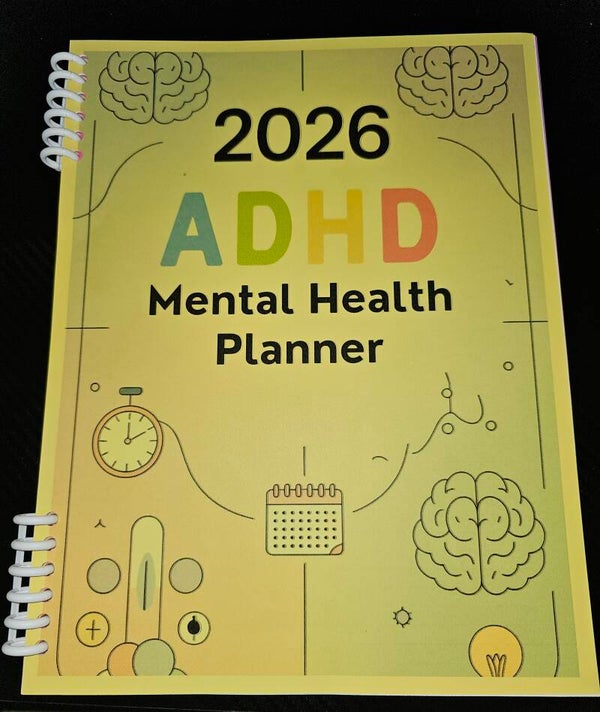 2026 ADHD Mental Health Planner 🧠💖