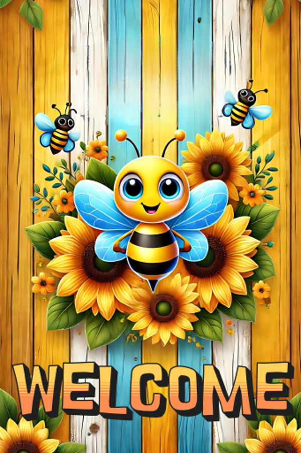 Customizable Garden Flags