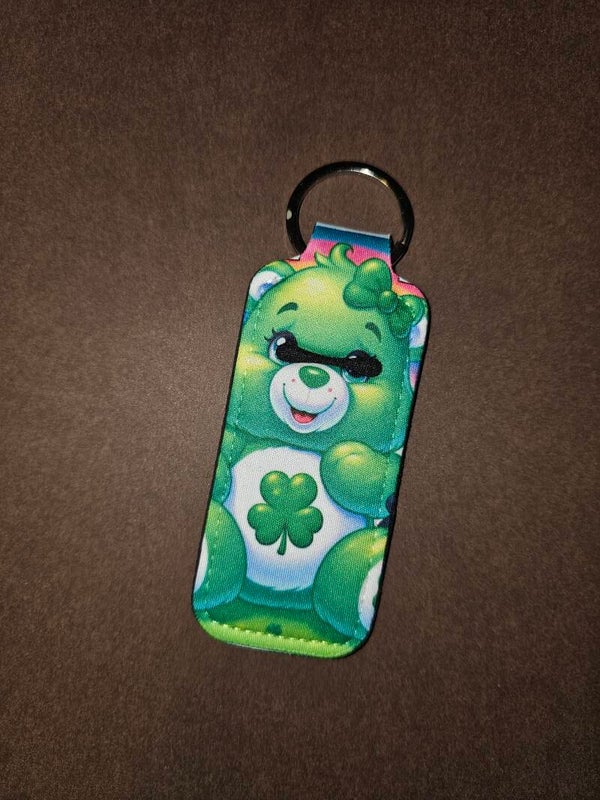 🍀 St. Patrick’s Day Care Bear Chapstick Holder 🍀