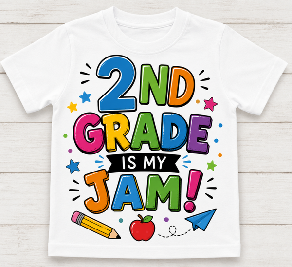 2nd Grade Jam T-Shirt – $10