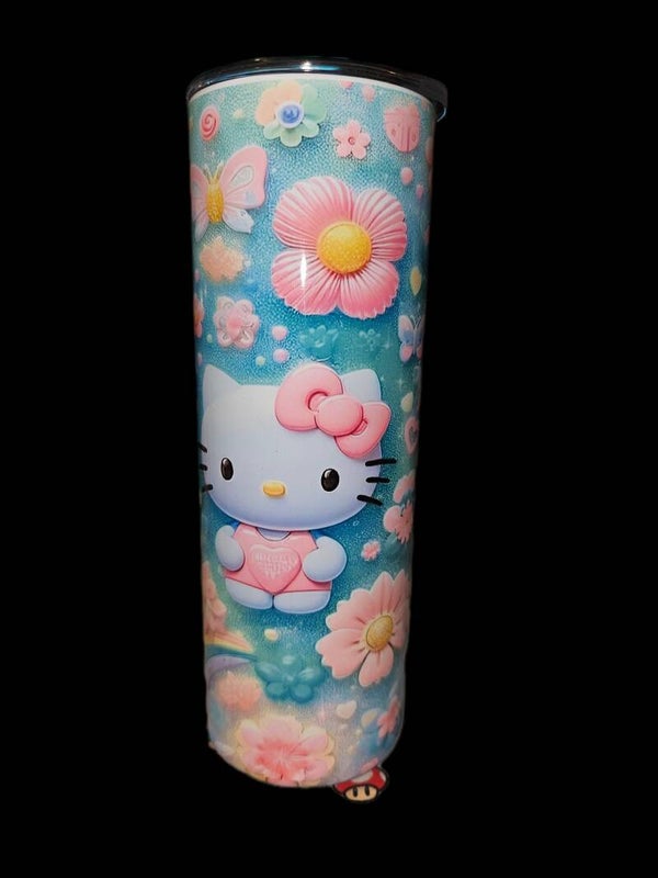 🌈 Hello Kitty & Rainbows 20oz Tumbler 💖🌸