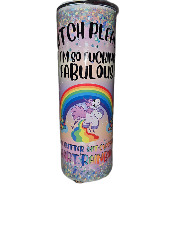 🦄 Bitch I’m Fabulous 20oz Tumbler 🌈✨