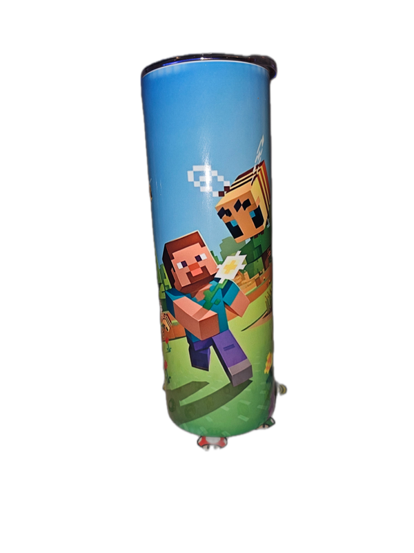 🐝 Minecraft Bee 20oz Tumbler 🌻🎮