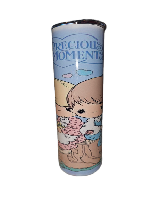 💙 Precious Moments Blue 20oz Tumbler 🌸✨