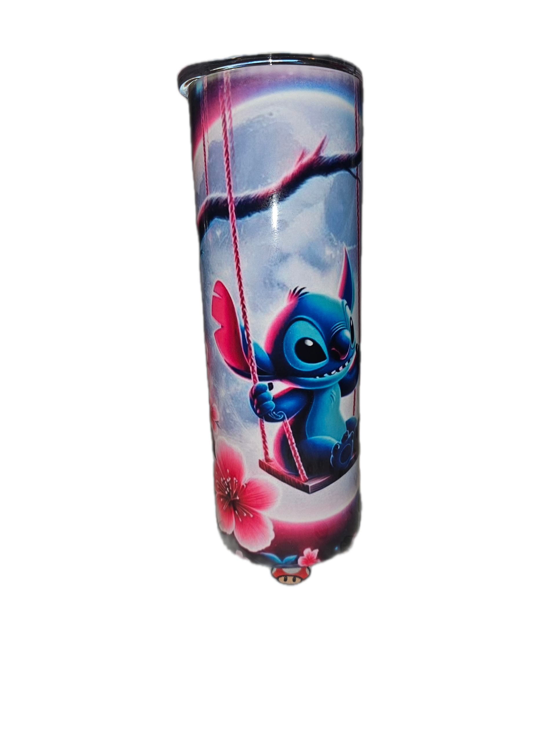 💙 Stitch Swinging 20oz Tumbler 🌺🌙