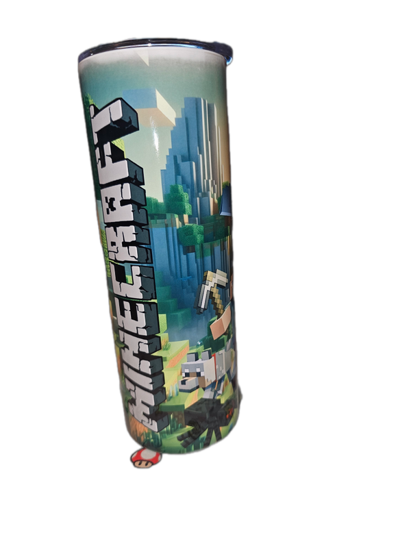 ⛏️ Minecraft 20oz Tumbler 🌍💚